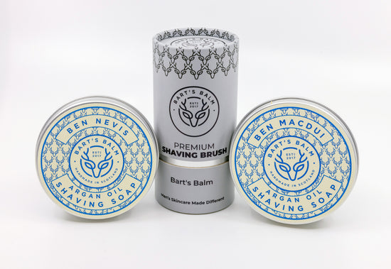 BLACK FRIDAY SAVING - Two Shaving Soaps and FREE Shaving Brush