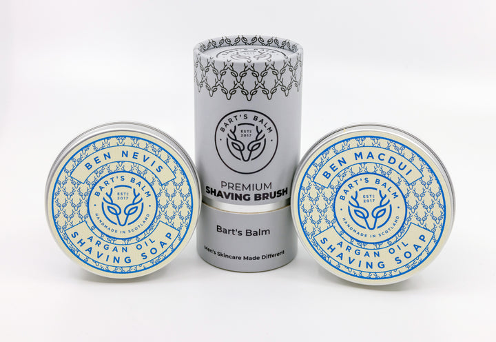 Two Shaving Soaps and FREE Shaving Brush