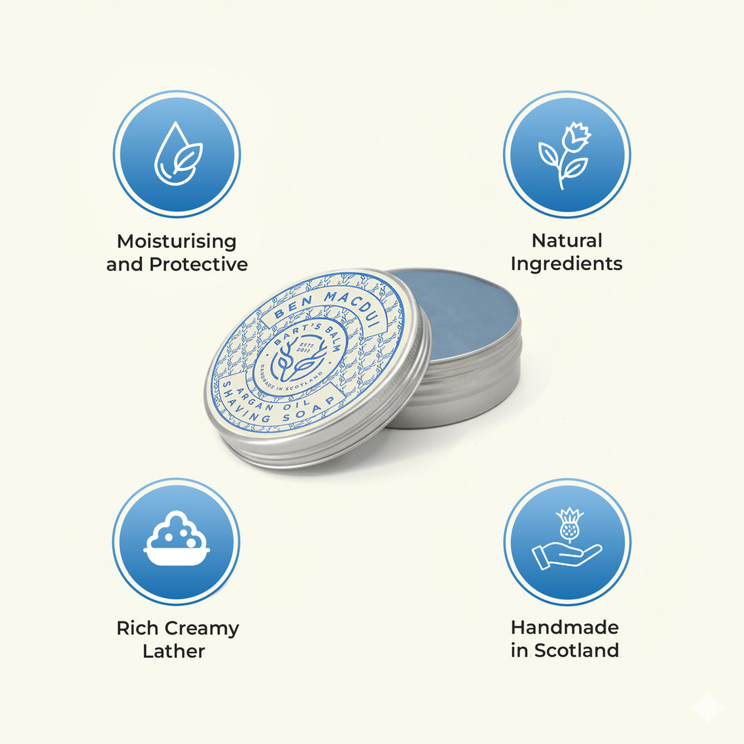 Bart's Balm Premium Shave Soap 120g - BEN MACDUI