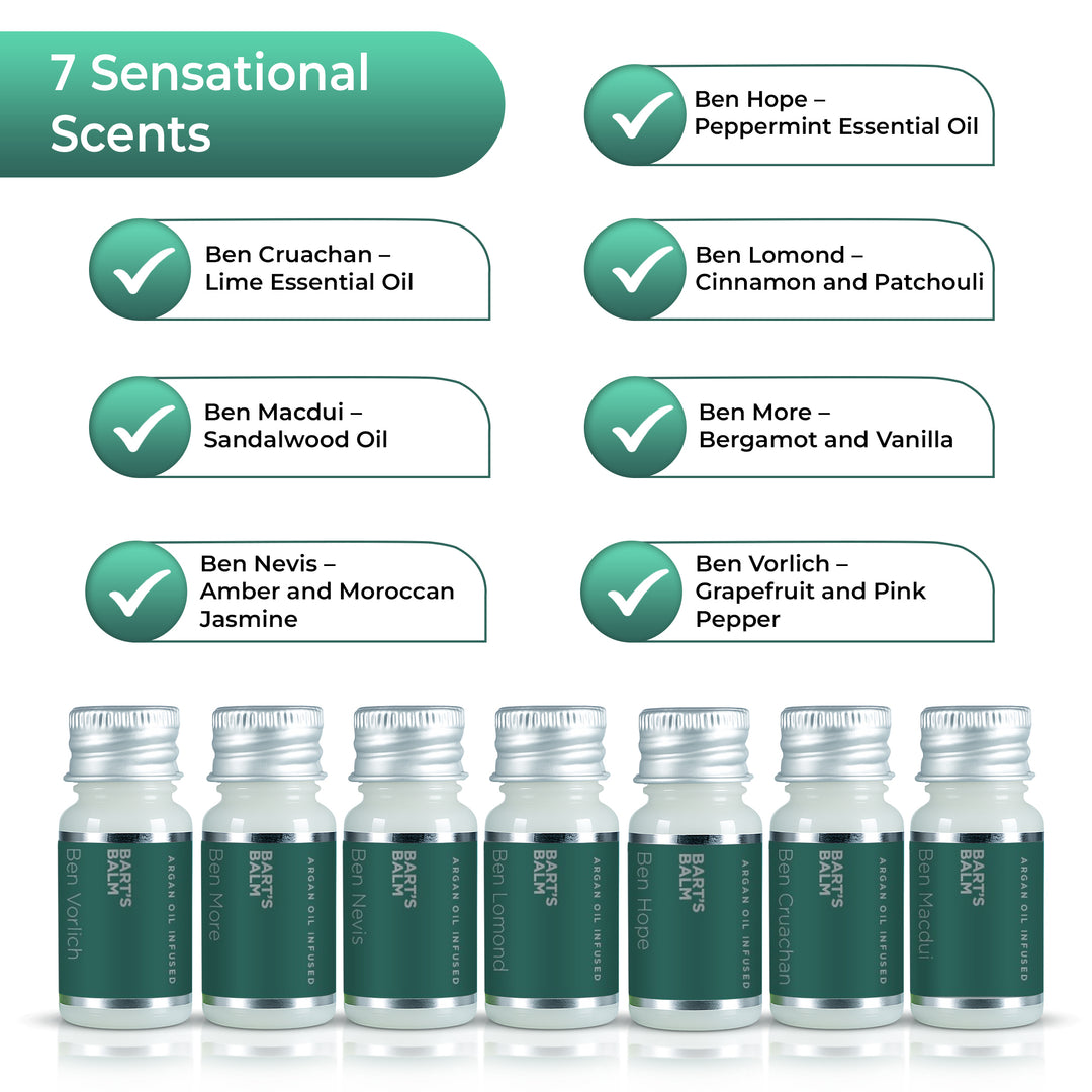 Aftershave Balm Gift Set - 7 Fabulous Scents