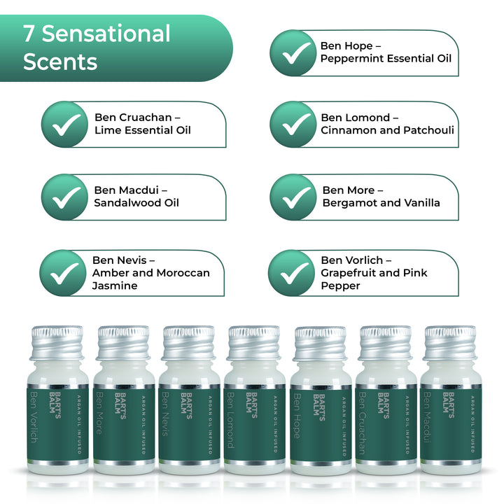 Aftershave Balm Gift Set - 7 Fabulous Scents