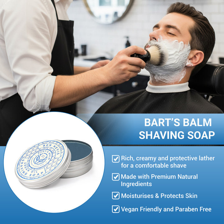 Ben Macdui Shaving Soap and Shaving Brush Set